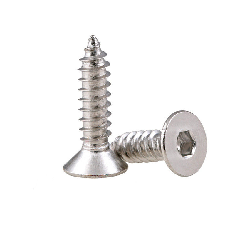 정밀 마이크로 스크루 M0.6-M3 Countersunk 머리 토크스 작은 스크루 해양 스크루를 위한 셀프 탭