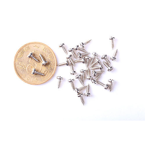 M0.6-M3 Countersunk Head 필립스 Pozidriv 작은 나사 자율 탭 기계 공장의 마이크로 나사