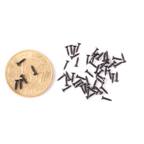 철강 및 탄소 강철 반 침몰 고정 장치 산업 기계용 정밀 마이크로 스크루