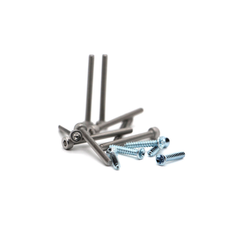 고 정밀 M0.5-M3.0 착용 가능한 장치용 마이크로 스크루 CNC 가공 0.01mm 관용