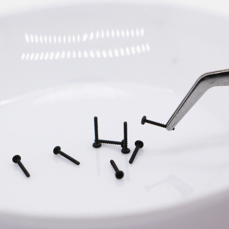 니켈 접착 금속 접착 흑산화 마이크로 스크루 산업용 정밀 자율 탭 스크루