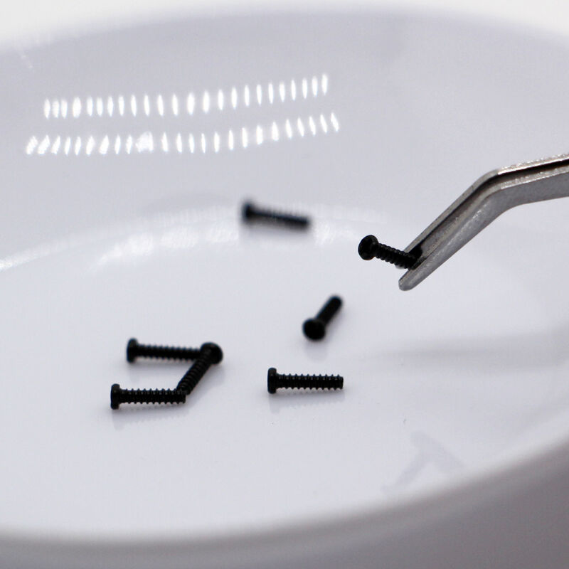 니켈 접착 금속 접착 흑산화 마이크로 스크루 산업용 정밀 자율 탭 스크루