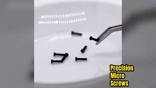 마이크로 나사 정밀 패스너 산업용 솔루션